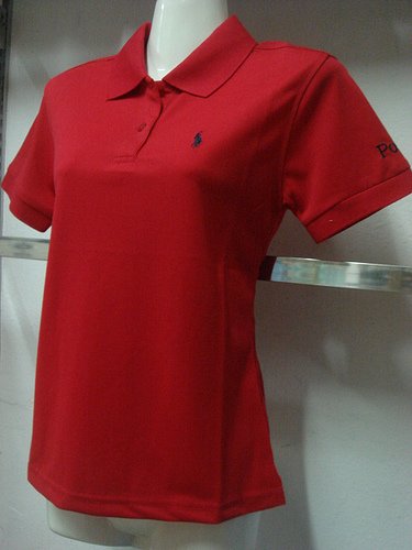 Womens Red Ralph Lauren Polo shirt -T22