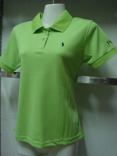 Womens Green Ralph Lauren Polo shirt -T20