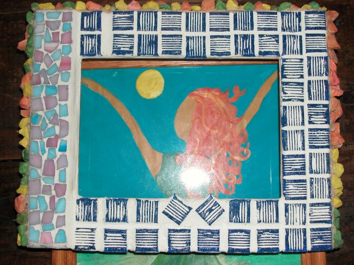mosaic frame