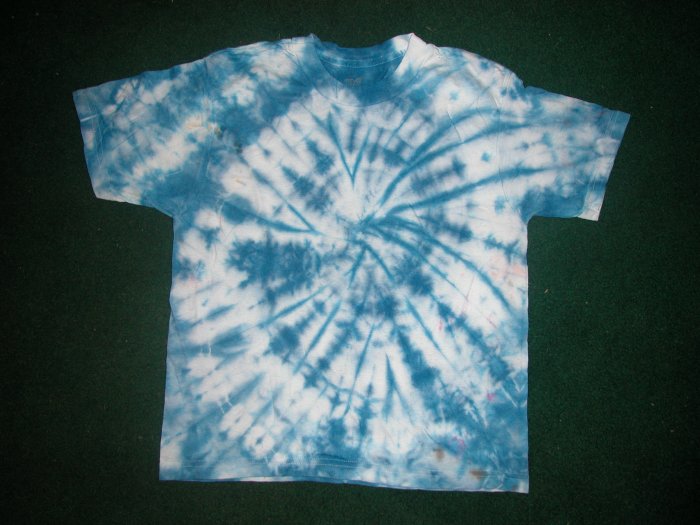 Navy spiral Tye-dye
