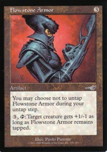 Magic the Gathering Nemesis Flowstone Armor NM/Mint