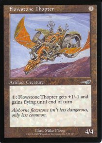 Magic the Gathering Nemesis Flowstone Thopter NM/Mint