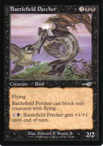 Magic the Gathering Nemesis Battlefield Percher NM/Mint