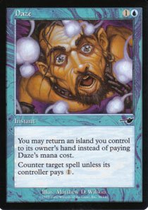Magic the Gathering Nemesis Daze NM/Mint