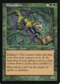 Magic the Gathering Nemesis Blastoderm NM/Mint