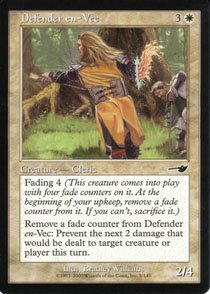 Magic the Gathering Nemesis Defender en-Vec NM/Mint