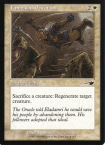 Magic the Gathering Nemesis Fanatical Devotion NM/Mint