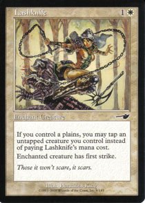 Magic the Gathering Nemesis Lashknife NM/Mint