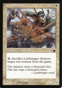 Magic the Gathering Nemesis Lawbringer NM/Mint