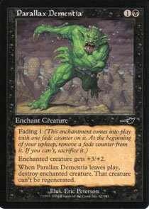 Magic the Gathering Nemesis Parallax Dementia NM/Mint