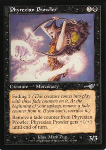 Magic the Gathering Nemesis Phyrexian Prowler NM/Mint