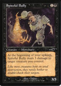 Magic the Gathering Nemesis Spiteful Bully NM/Mint