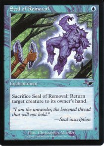 Magic the Gathering Nemesis Seal of Removal NM/Mint