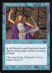 Magic the Gathering Nemesis Trickster Mage NM/Mint