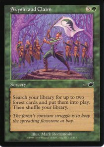 Magic the Gathering Nemesis Skyshroud Claim NM/Mint