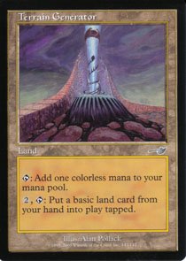 Magic the Gathering Nemesis Terrain Generator NM/Mint