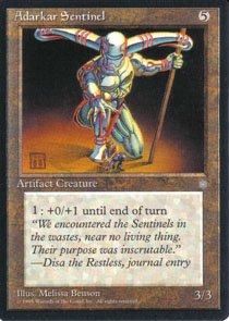 Magic the Gathering Ice Age Adarkar Sentinel NM/Mint