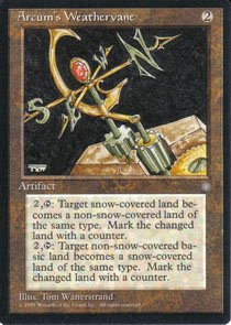 Magic the Gathering Ice Age Arcum's Weathervane NM/Mint