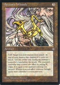 Magic the Gathering Ice Age Arcum's Whistle NM/Mint