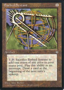 Magic the Gathering Ice Age Barbed Sextant NM/Mint
