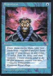 Magic the Gathering Ice Age Brainstorm NM/Mint