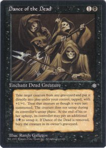 Magic the Gathering Ice Age Dance of the Dead NM/Mint