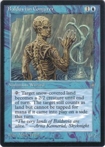 Magic the Gathering Ice Age Balduvian Conjurer NM/Mint
