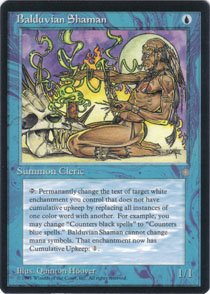 Magic the Gathering Ice Age Balduvian Shaman NM/Mint