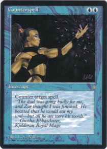 Magic the Gathering Ice Age Counter Spell NM/Mint