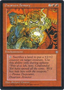 Magic the Gathering Ice Age Dwarven Armory NM/Mint