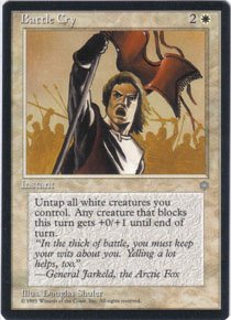 Magic the Gathering Ice Age Battle Cry NM/M