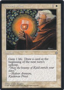 Magic the Gathering Ice Age Blessed Wine NM/Mint