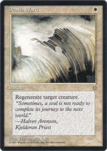 Magic the Gathering Ice Age Death Ward NM/Mint