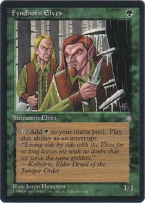 Magic the Gathering Ice Age Fyndhorn Elves NM/Mint
