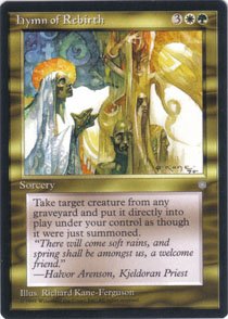 Magic the Gathering Ice Age Hymn of Rebirth NM/Mint
