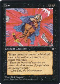 Magic the Gathering Ice Age Fear NM/Mint