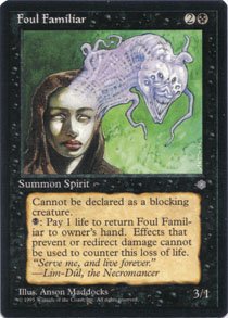 Magic the Gathering Ice Age Foul Familiar NM/Mint