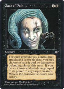 Magic the Gathering Ice Age Gaze of Pain NM/Mint