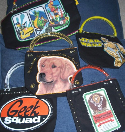 Unique one of a kind purses!