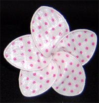 Pink polka dots