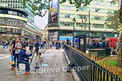 Artist London - 16 x 24