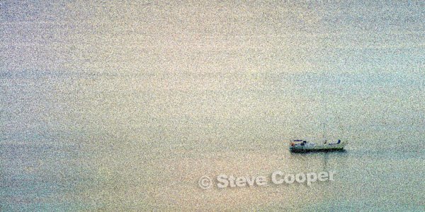 Lonely Boat - St. Martin - 16 x 32