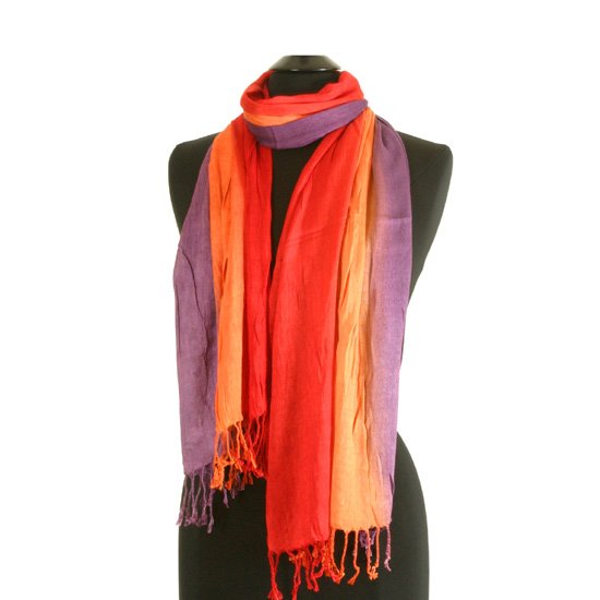 3 Coloured scarf
