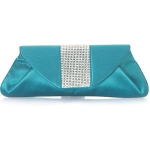 Turquoise and Silver Clutch