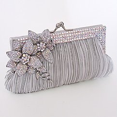Shiny White Clutch