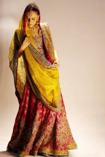 Gold and Red