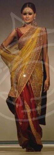 Gold and Maroon