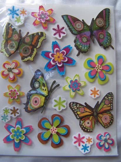 butterfly stickers