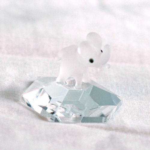 132 Crystal Elephant On Base