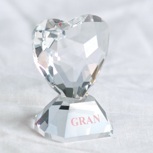 245a Stunning Crystal Gran Heart.